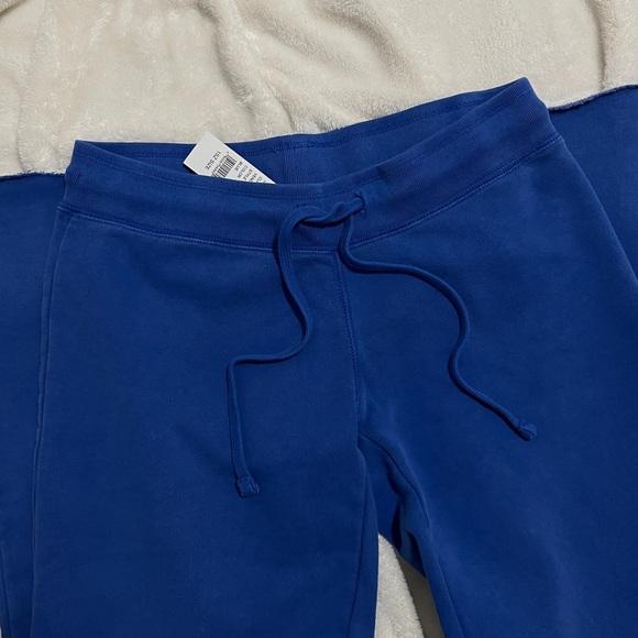 brandy melville electric blue low rise hilary yoga sweatpants priscila pants - Picture 3 of 5